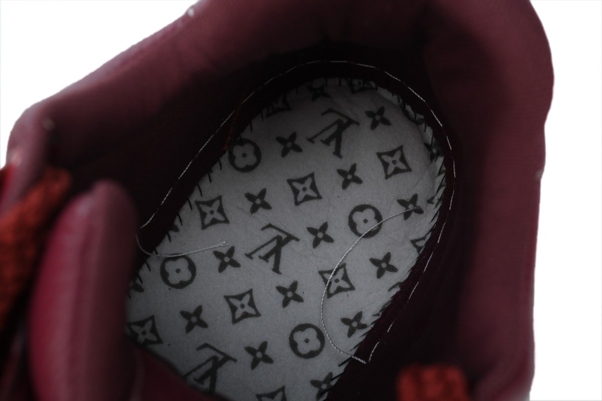 PK God Batch Louis Vuitton Skate Wine - Image 9
