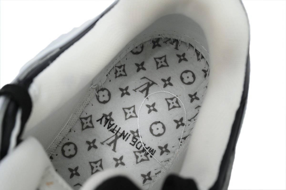 PK God Batch LOUIS VUITTON Trainer Black and gray - Image 5