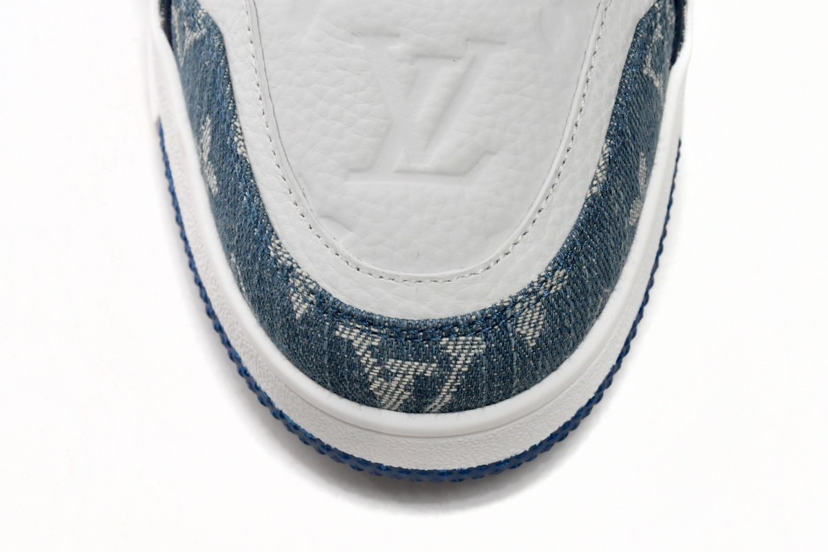PK God Batch LOUIS VUITTON Trainer Cowboy Blue FD0291 - Image 7