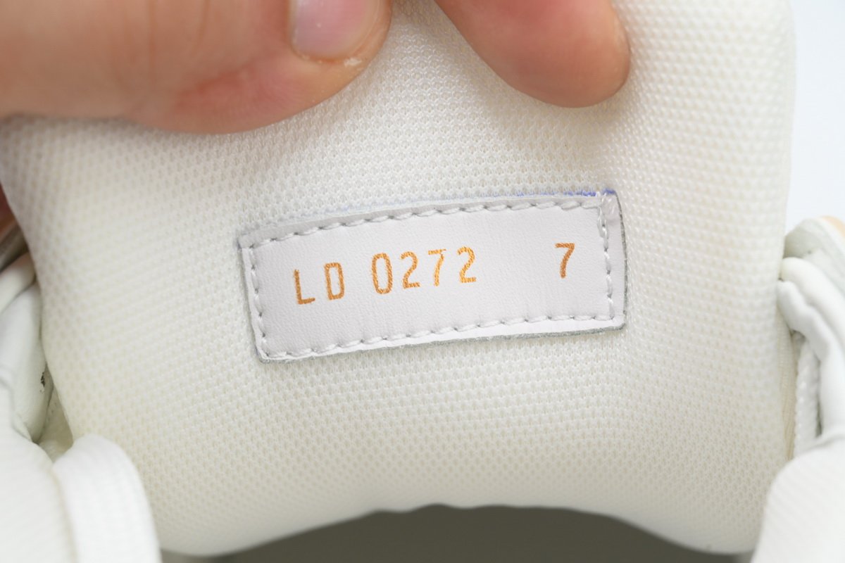 PK God Batch LOUIS VUITTON Trainer White Khaki - Image 8