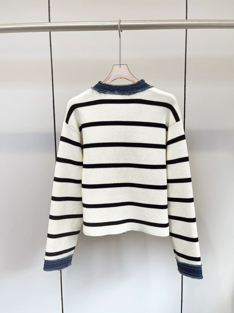 Sandro Round-neck Knit Jacket D91702 - Image 3