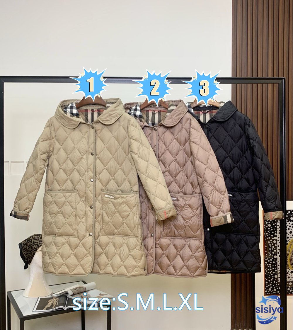 Burberry white goose down jacket D91102