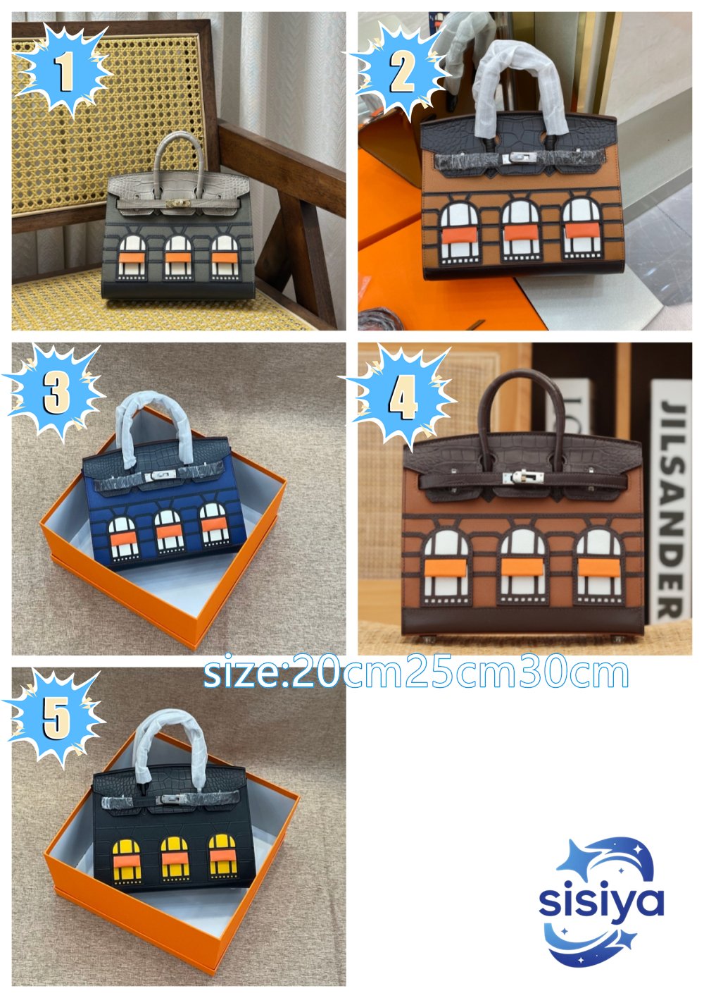 Hermès Platinum House Bag L92504