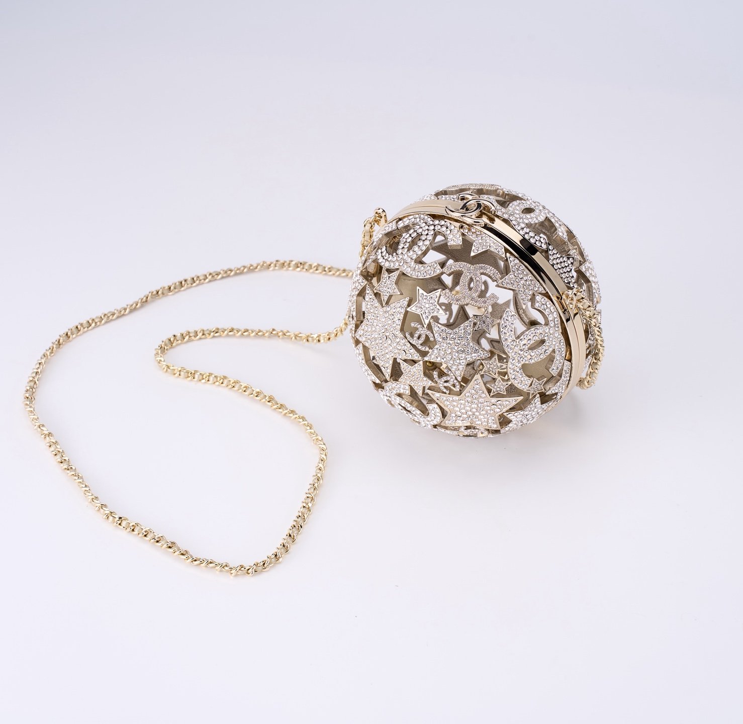 Chanel Multi-color Crystal Diamond Ball Evening Bag L93005 - Image 4
