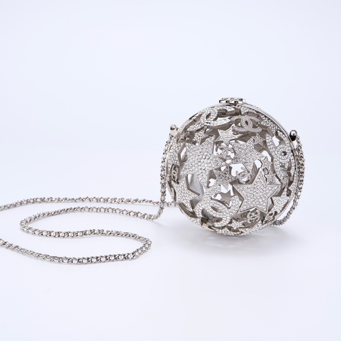 Chanel Multi-color Crystal Diamond Ball Evening Bag L93005 - Image 5