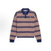 Chanel Striped polo shirt with a short collar D91201