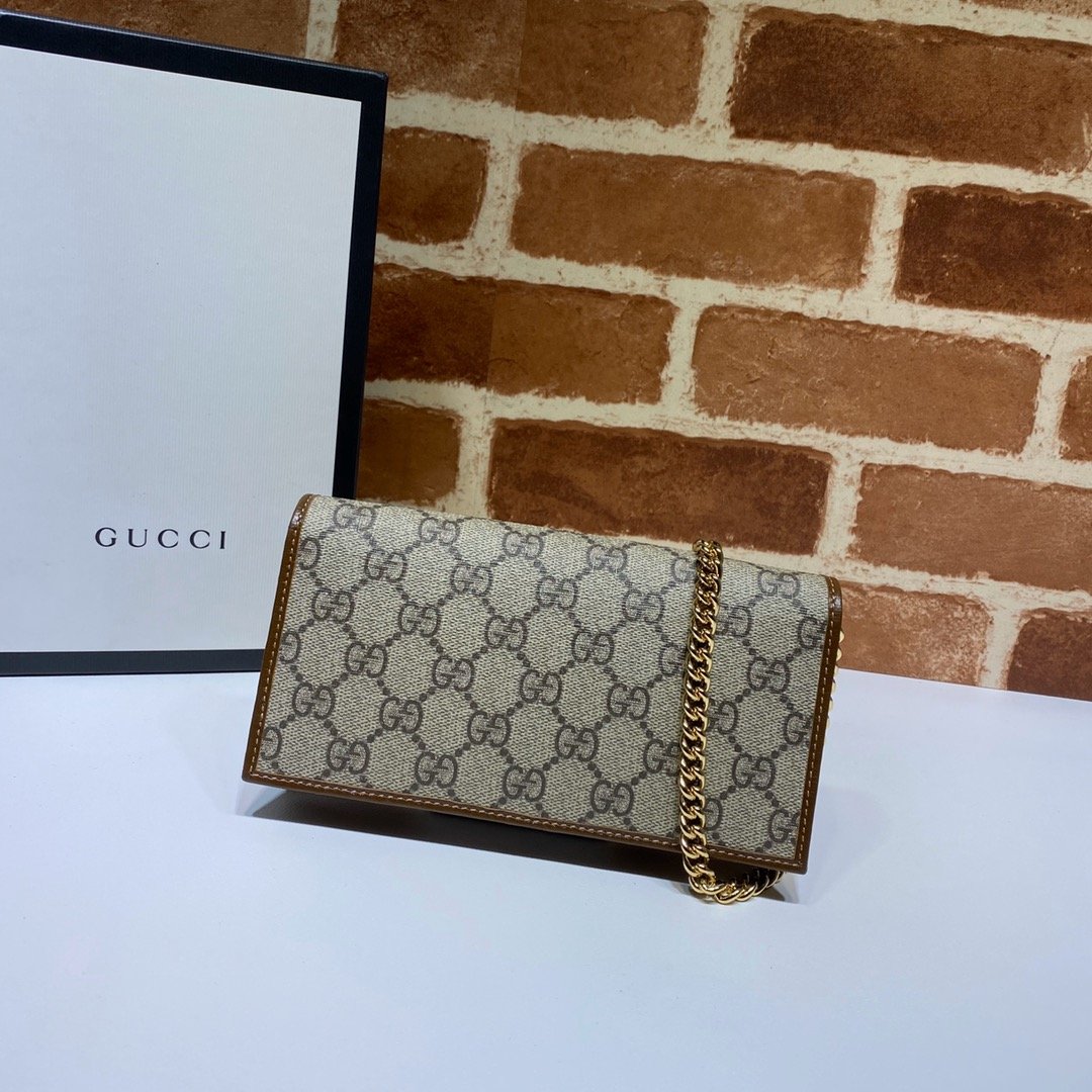 Gucci Brown Gg Supreme 1955 L90302 - Image 3