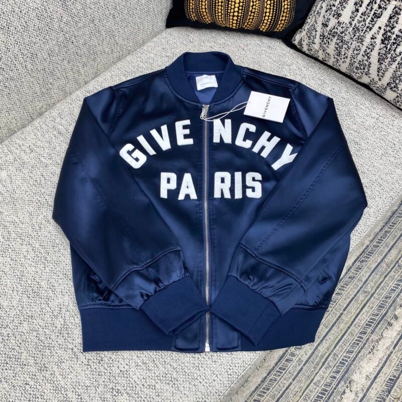 Givenchy Men's 4G Jacquard Bomber Jacket 90303