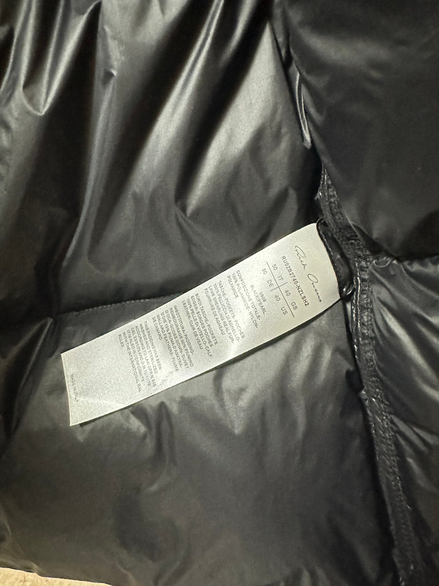 Rick Owens Rick owens down vest 90501 - Image 7