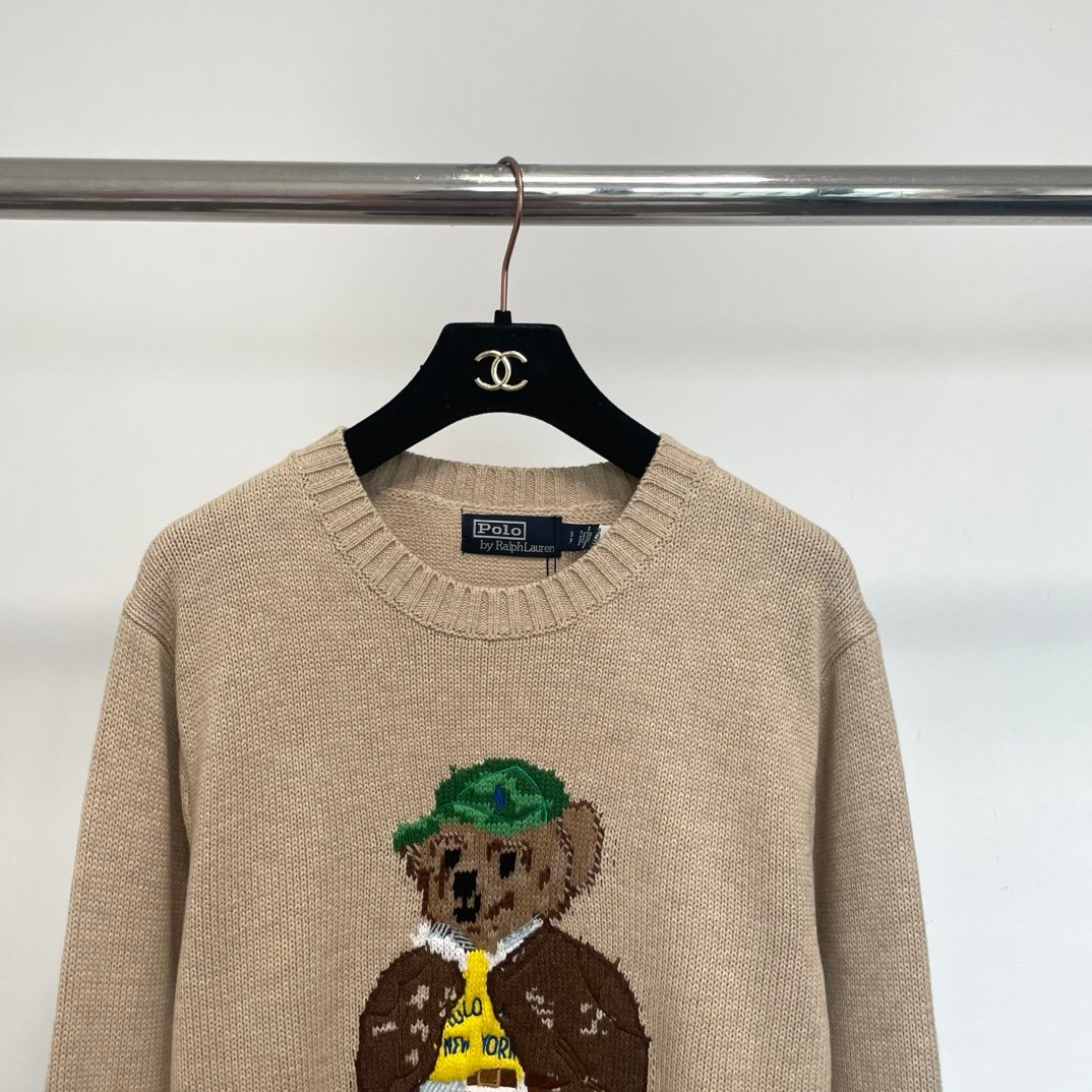 Polo Ralph Lauren Cotton Polo Bear Sweater D90502 - Image 4