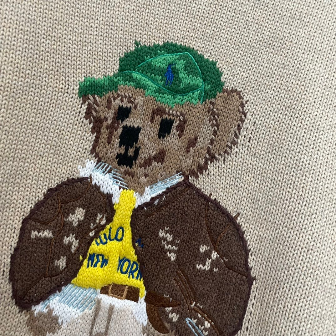 Polo Ralph Lauren Cotton Polo Bear Sweater D90502 - Image 6