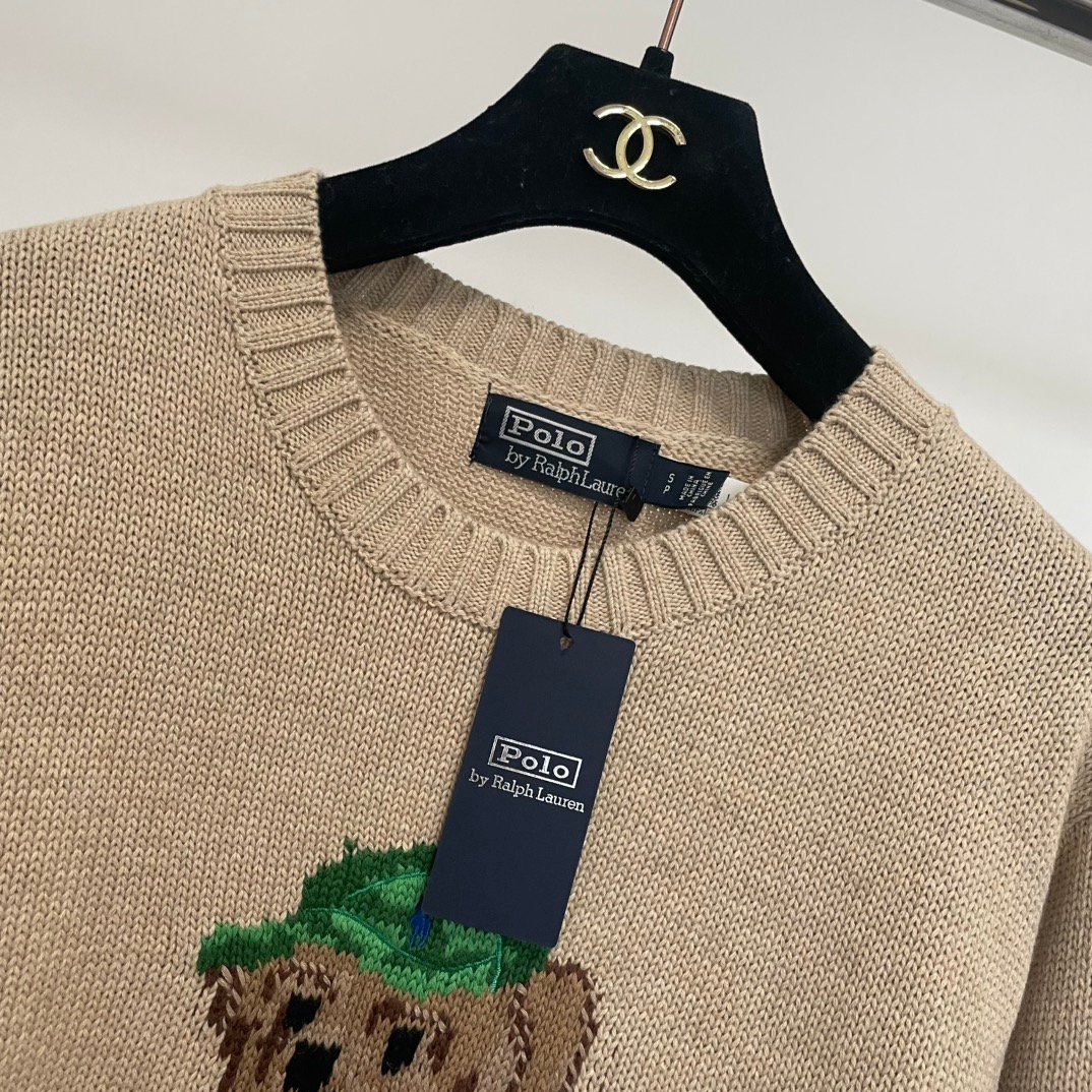 Polo Ralph Lauren Cotton Polo Bear Sweater D90502 - Image 5