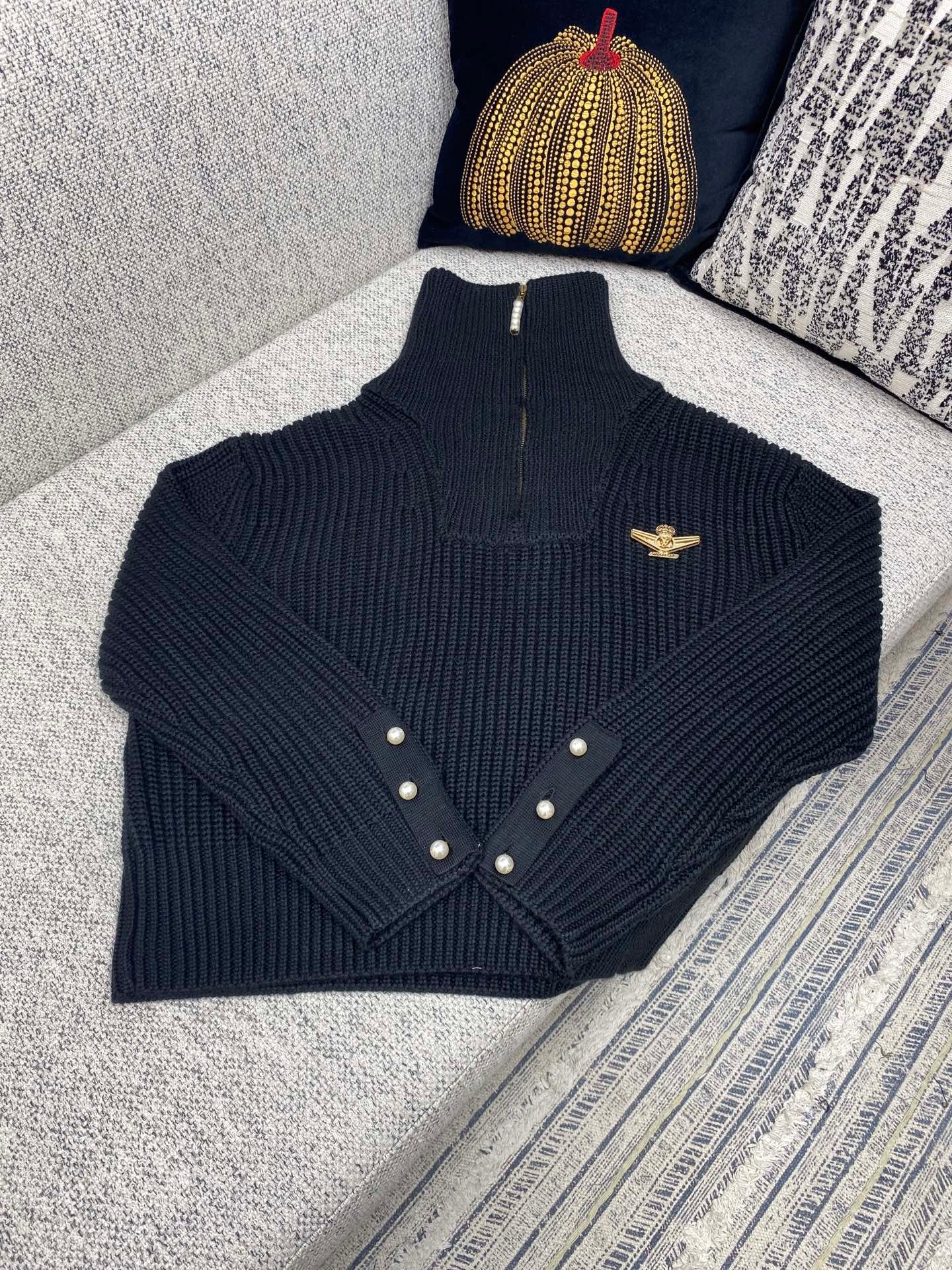 LV new half-zip pullover shirt 90802