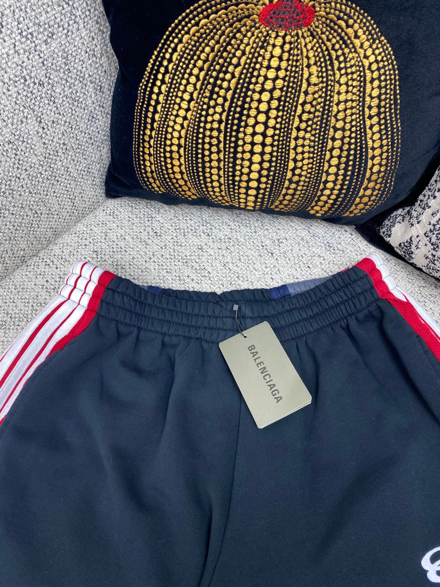 Balenciaga Sportswear Mid-Chest Striped Knit Jogger Pants 90803 - Image 4