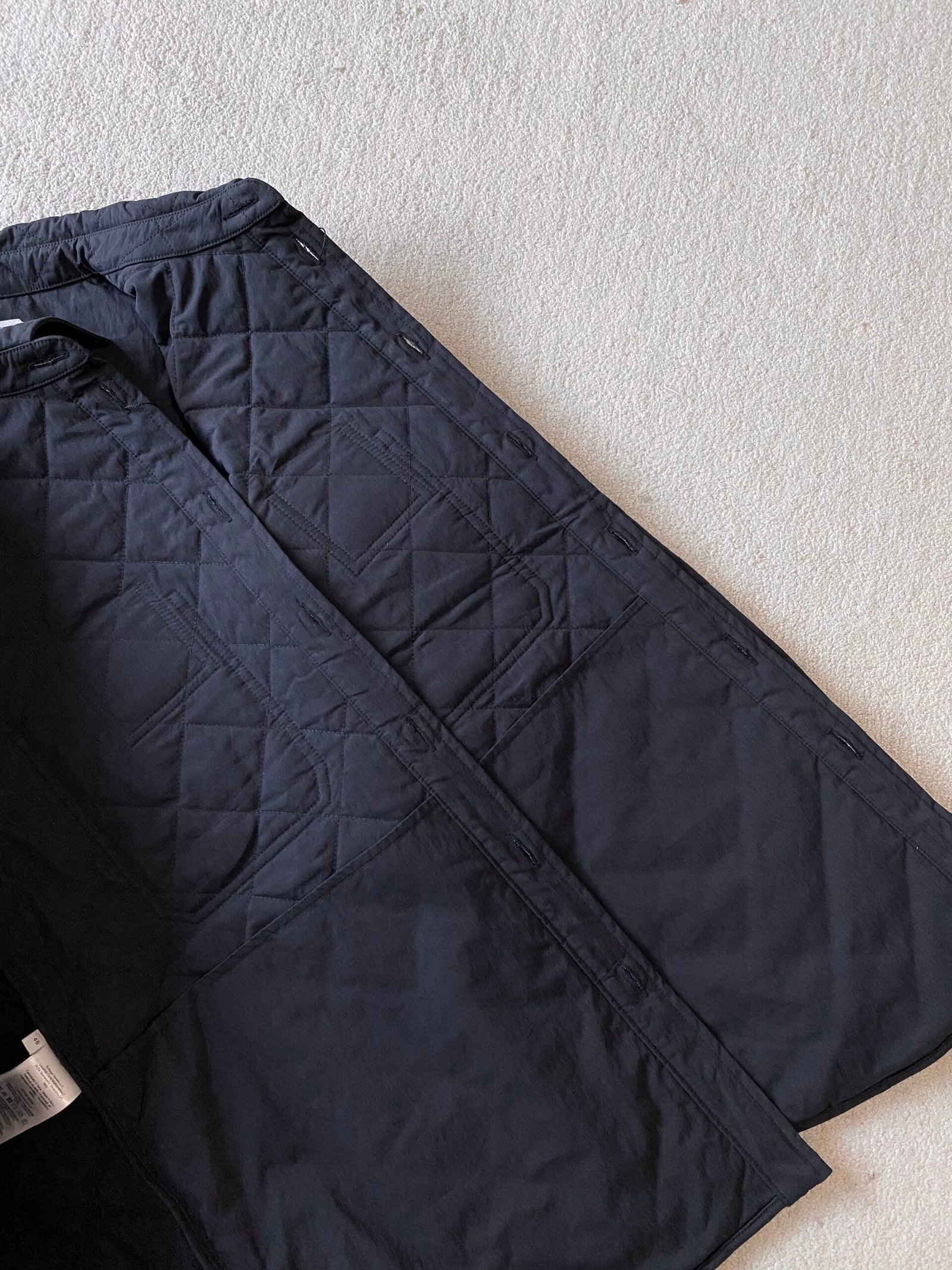 Bottega Veneta Striped checkered leather coat 91102 - Image 6