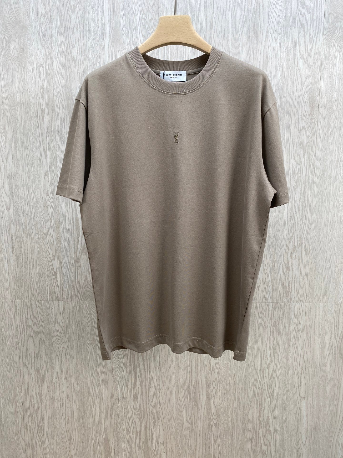 YSL Embroidered Short-Sleeved T-shirt 91201