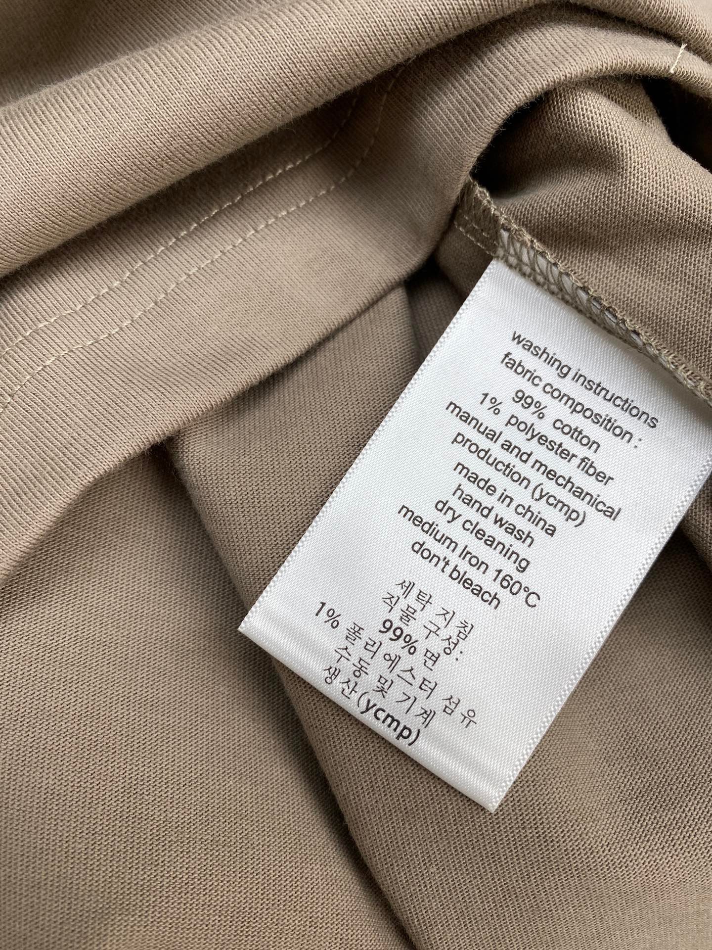 YSL Embroidered Short-Sleeved T-shirt 91201 - Image 6