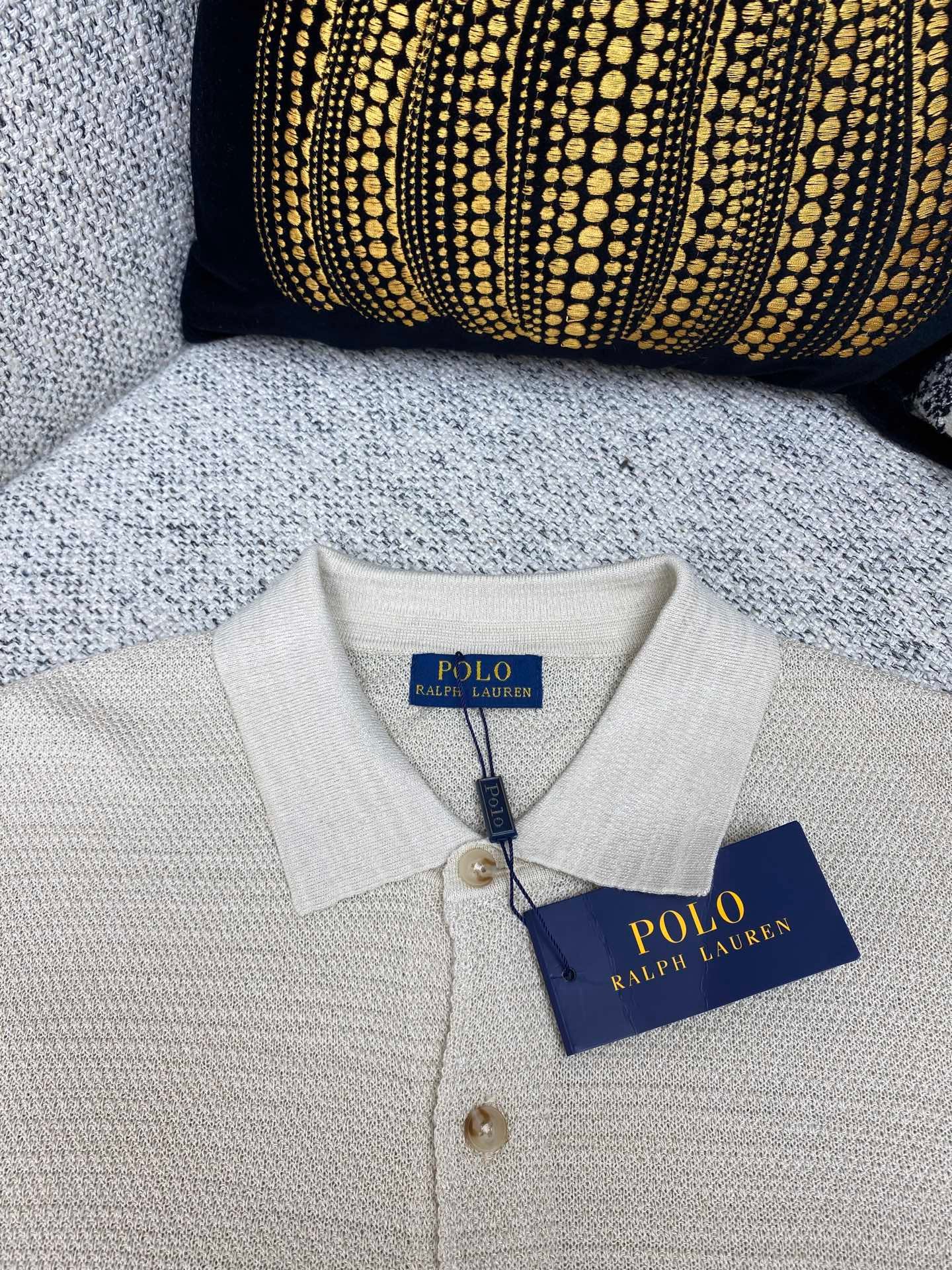 Polo Ralph Lauren L/S Cotton Blend Placket Cardigan 91302 - Image 7