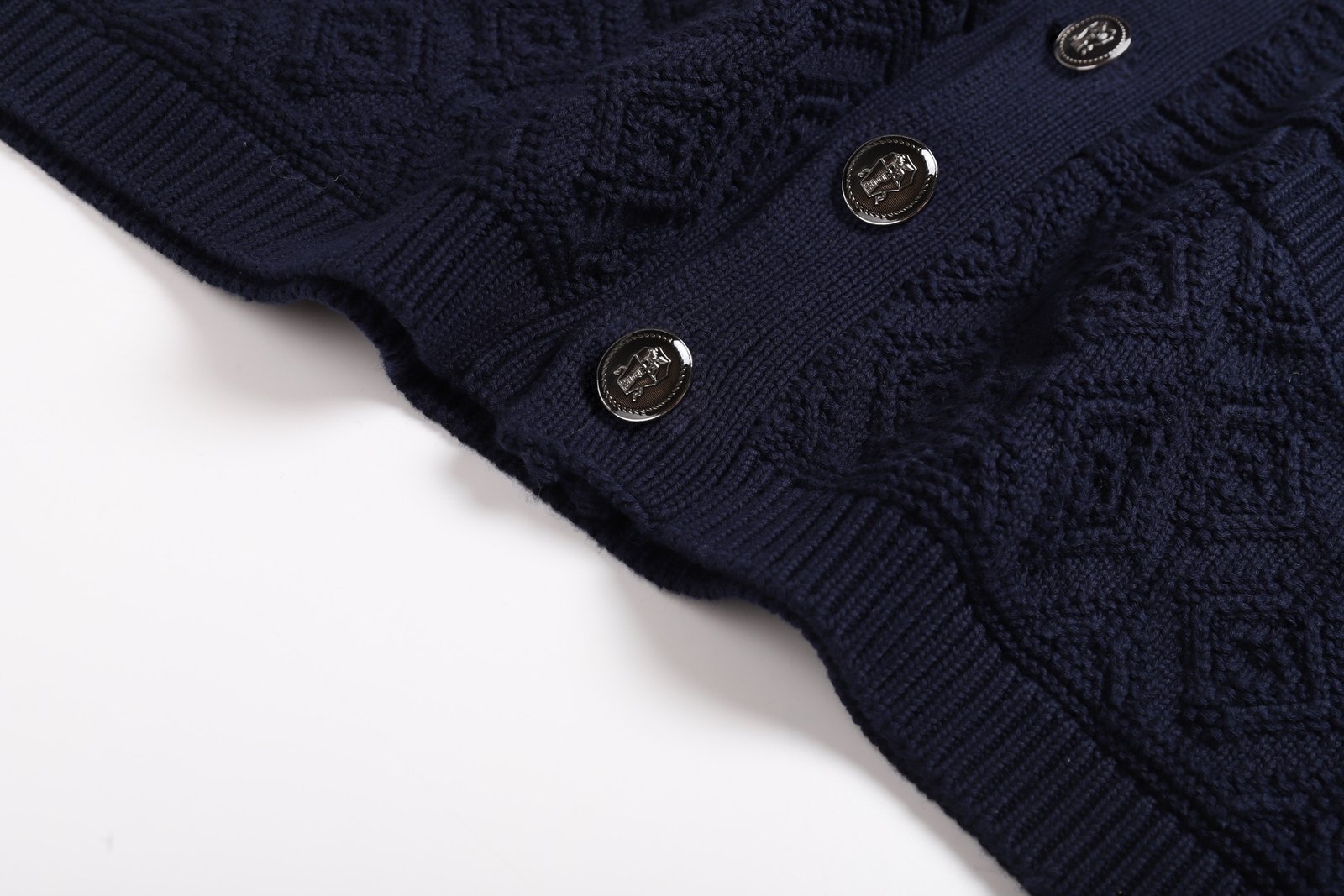 Brunello Cucinelli solid-color collar button-down knit sweater 91502 - Image 6