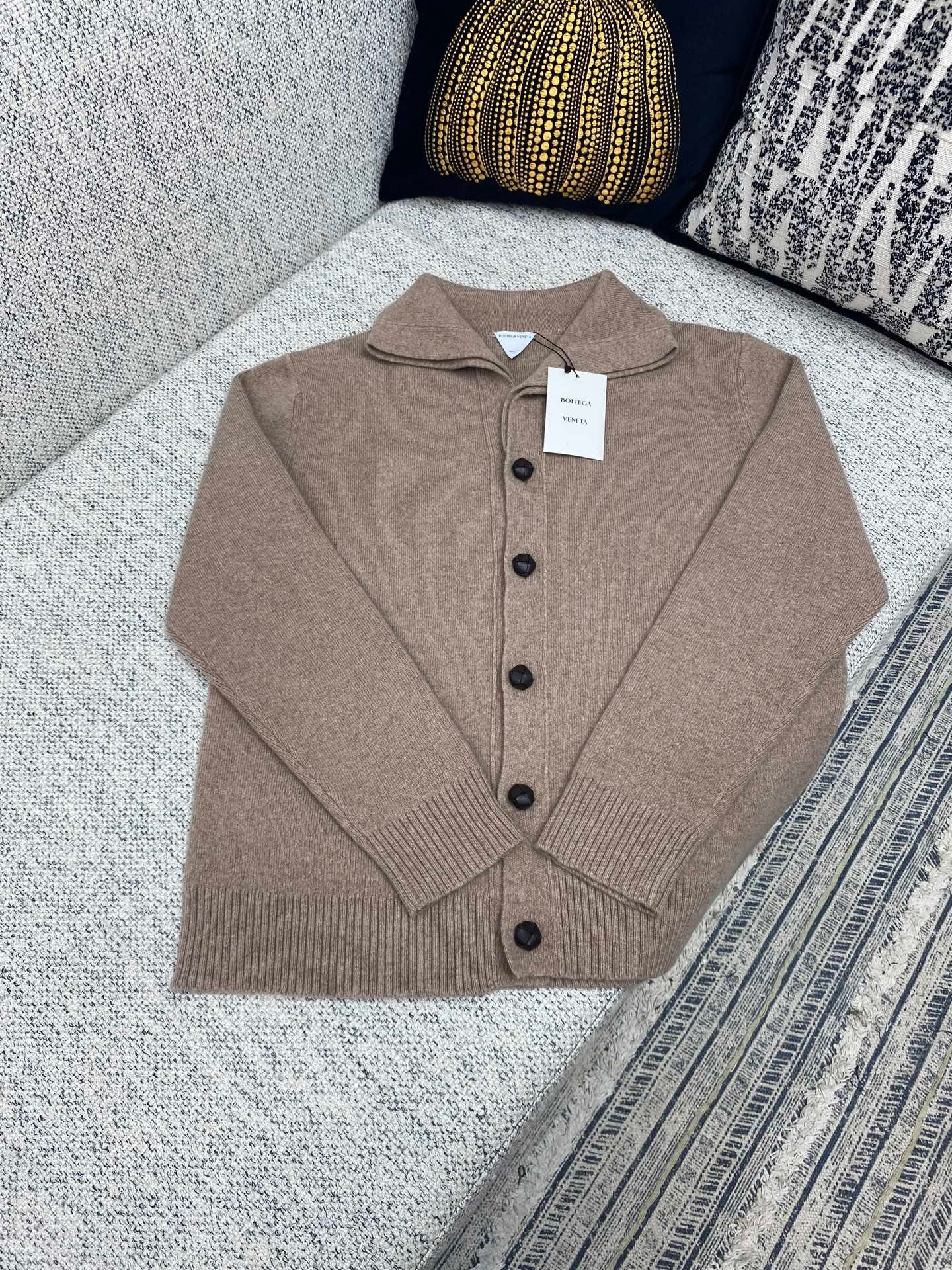 BV Navy Open-Necked Shirt 91504