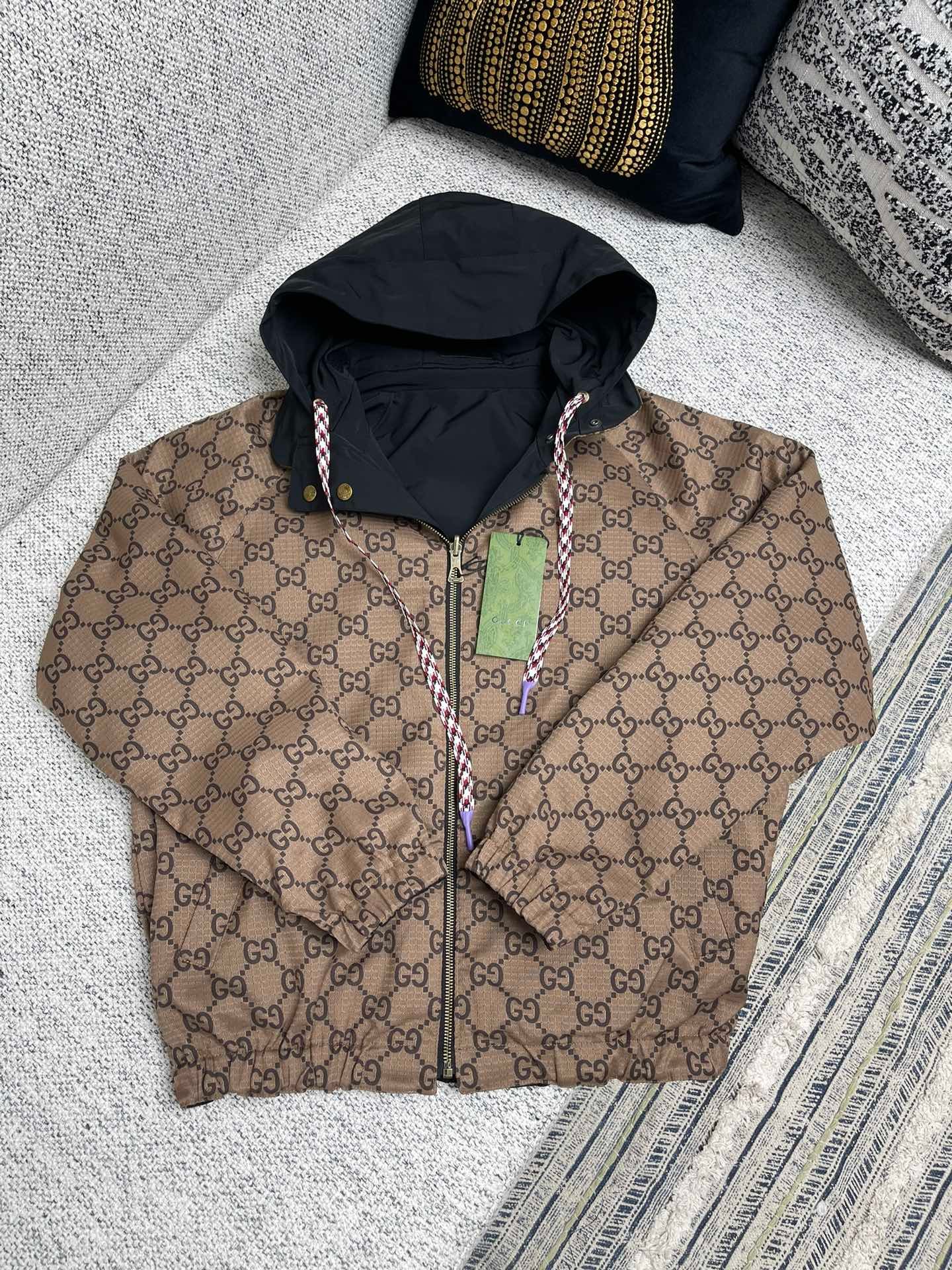 GUCCI double-sided brocade jacket 91601
