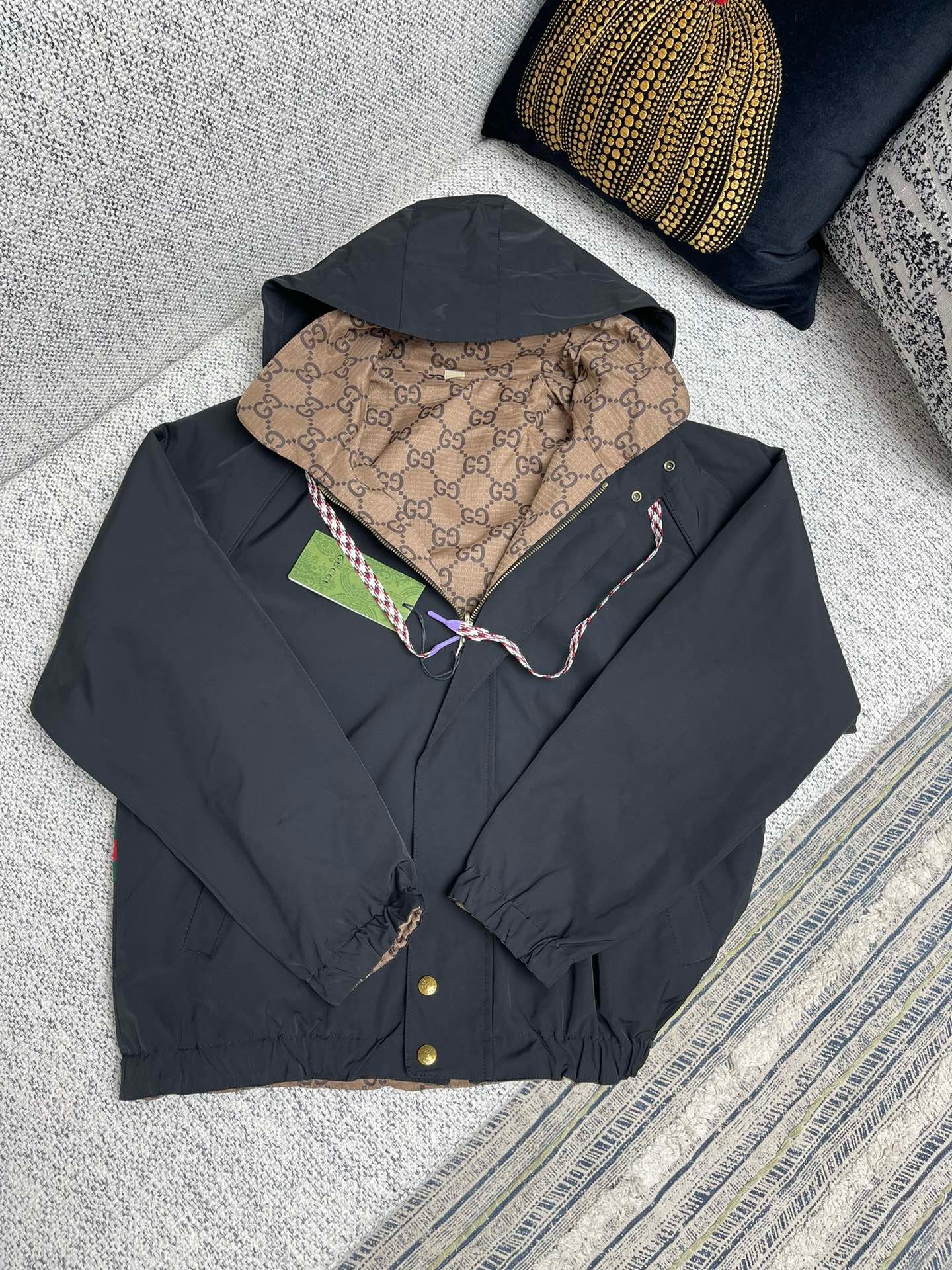 GUCCI double-sided brocade jacket 91601 - Image 4