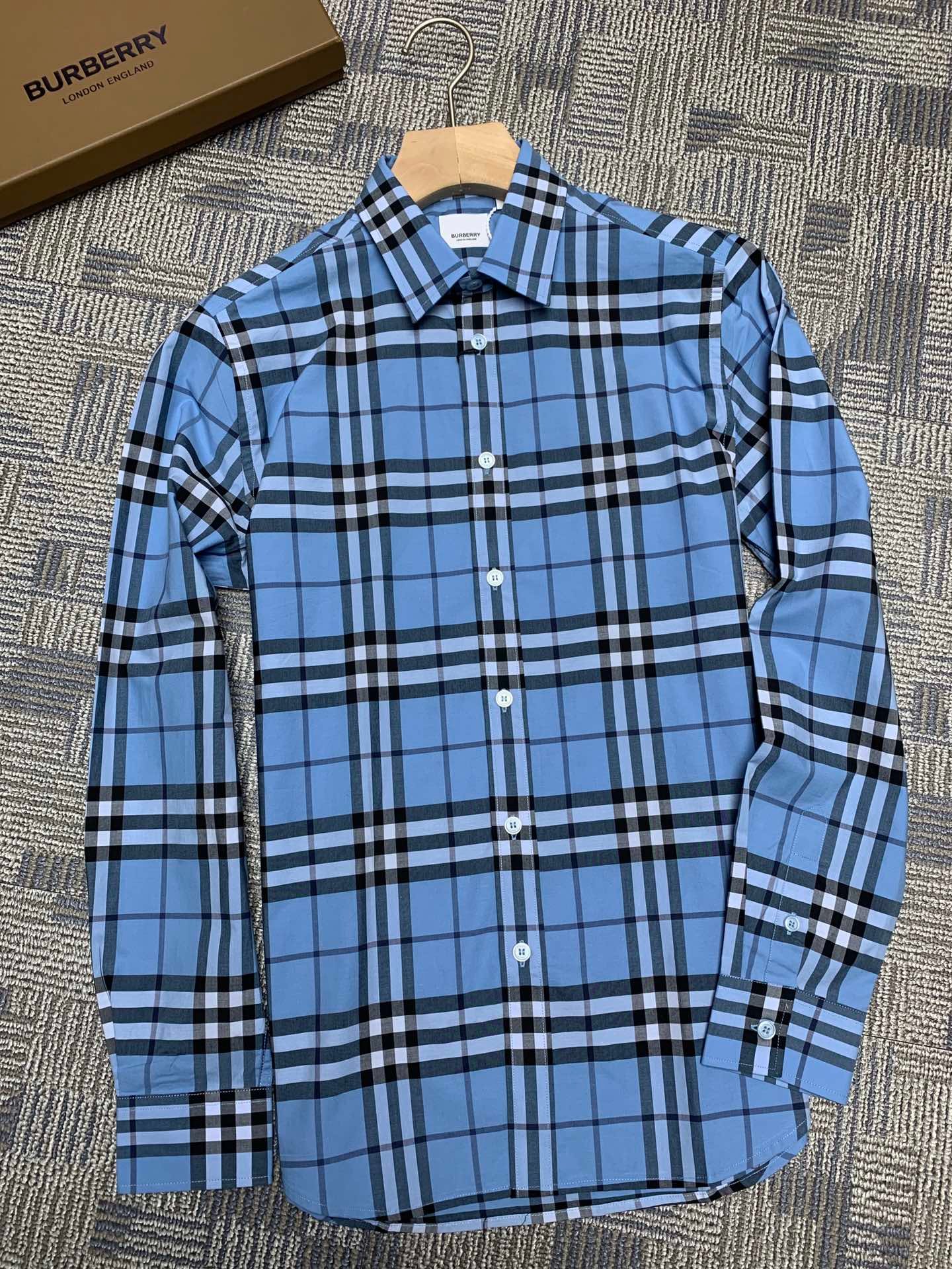 BURBERRY vintage check shirt 91707 - Image 7