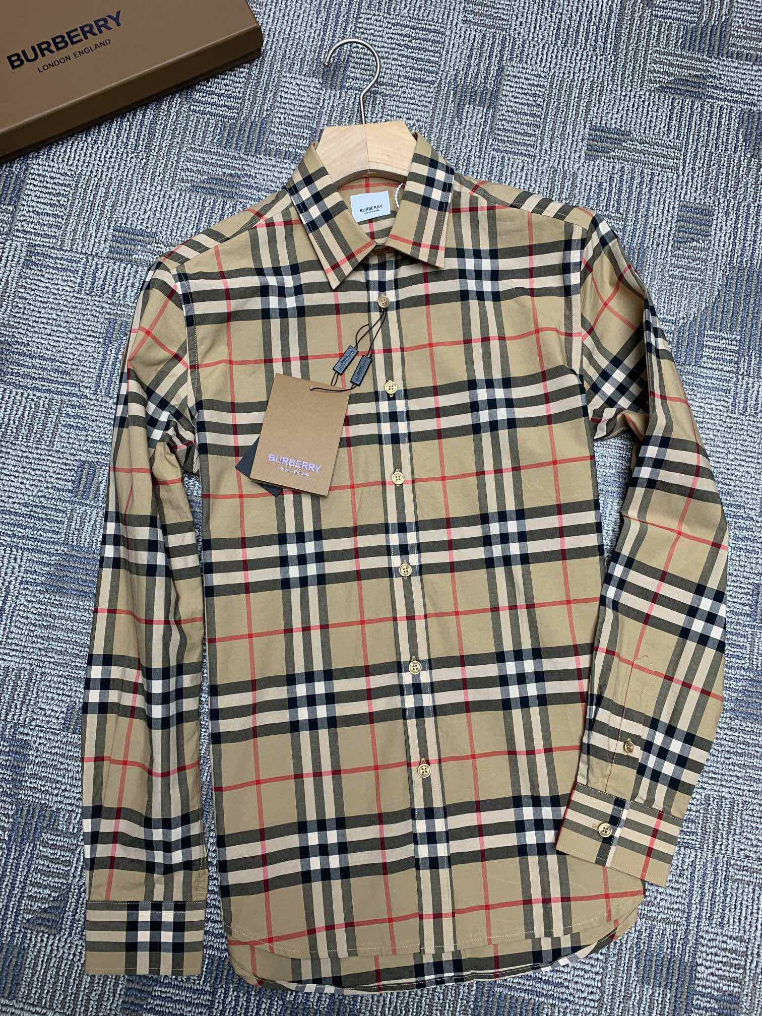 BURBERRY vintage check shirt 91707 - Image 8