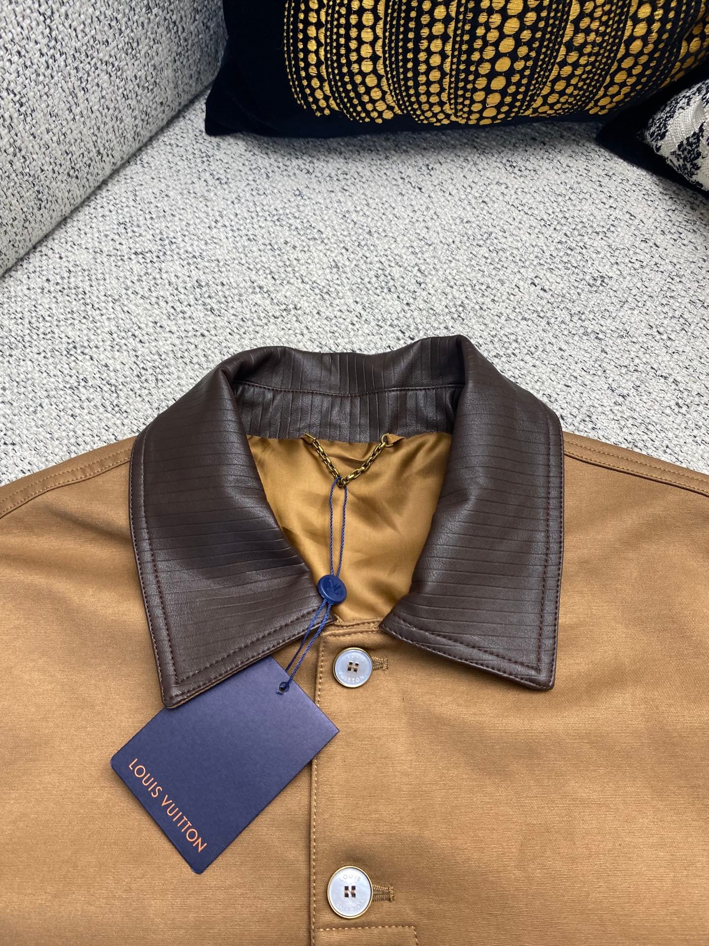 Louis Vuitton Embellished Workwear Jacket 92104 - Image 5