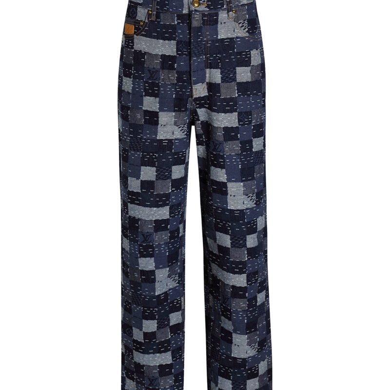 LOUIS VUITTON 2025 Spring/Summer Collection Skateboarding Denim Pants 92202