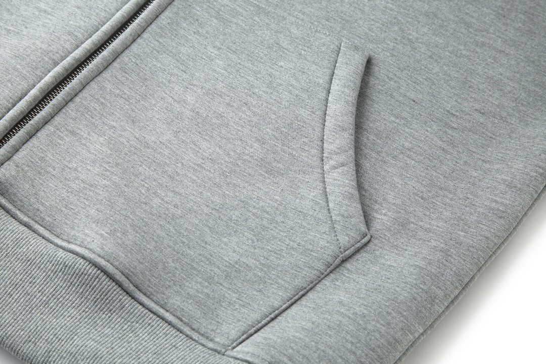 Gucci embroidered fabric-printed sequined zipper hoodie 92203 - Image 6