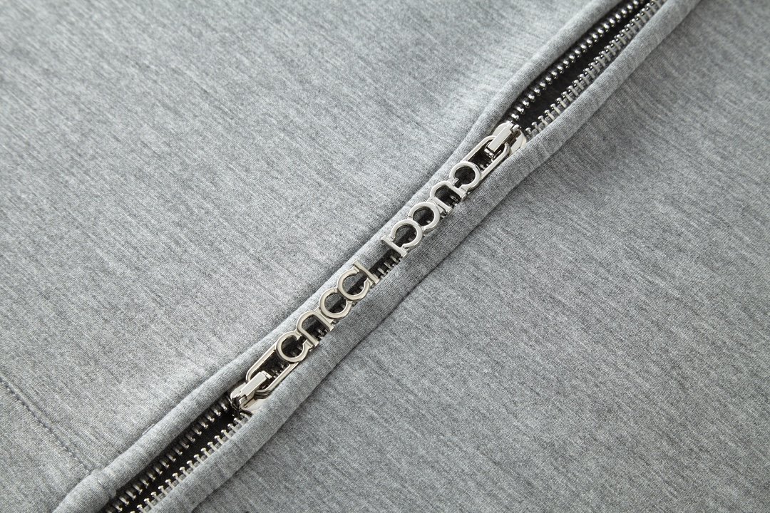 Gucci embroidered fabric-printed sequined zipper hoodie 92203 - Image 8