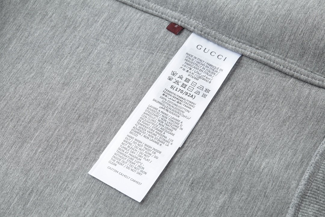 Gucci embroidered fabric-printed sequined zipper hoodie 92203 - Image 9