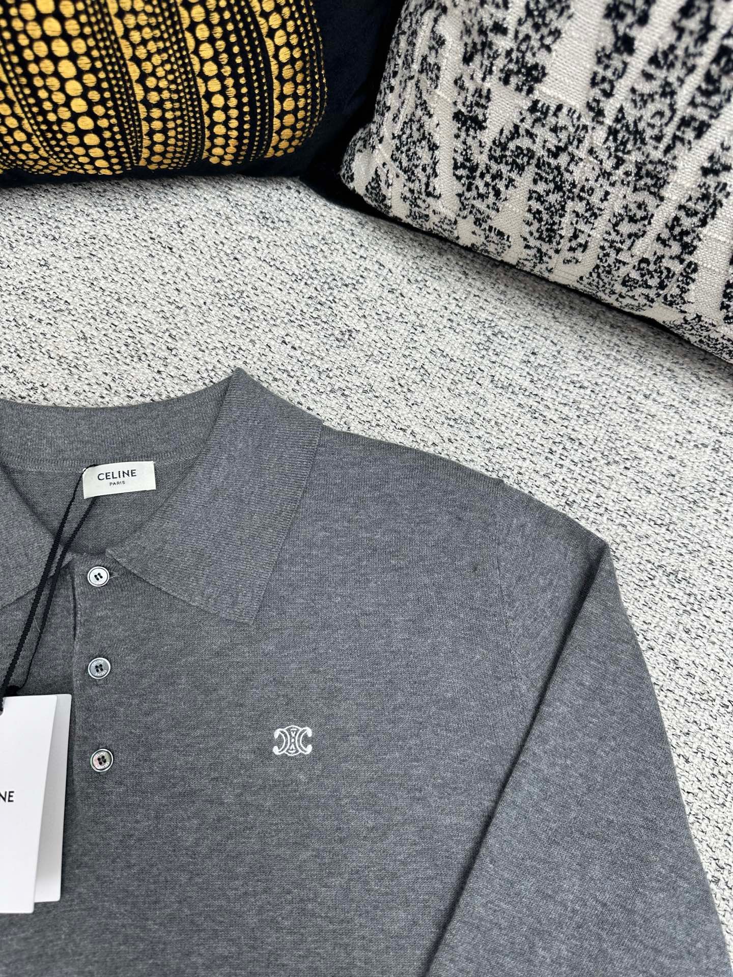 Celine polo sweater IN fine cotton 92402 - Image 6