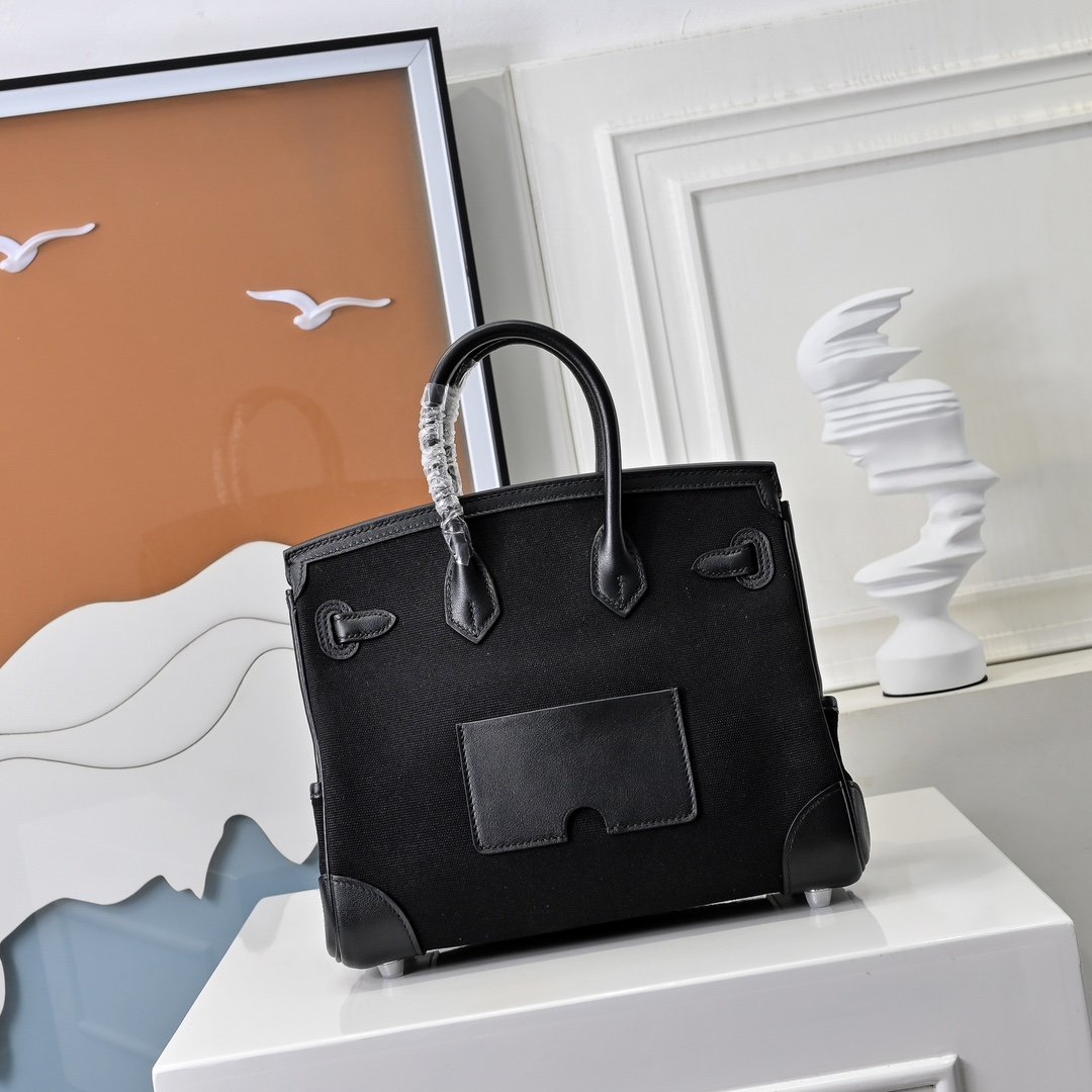 Hermès Birkin Cargo 25 Toile Goeland L92401 - Image 13