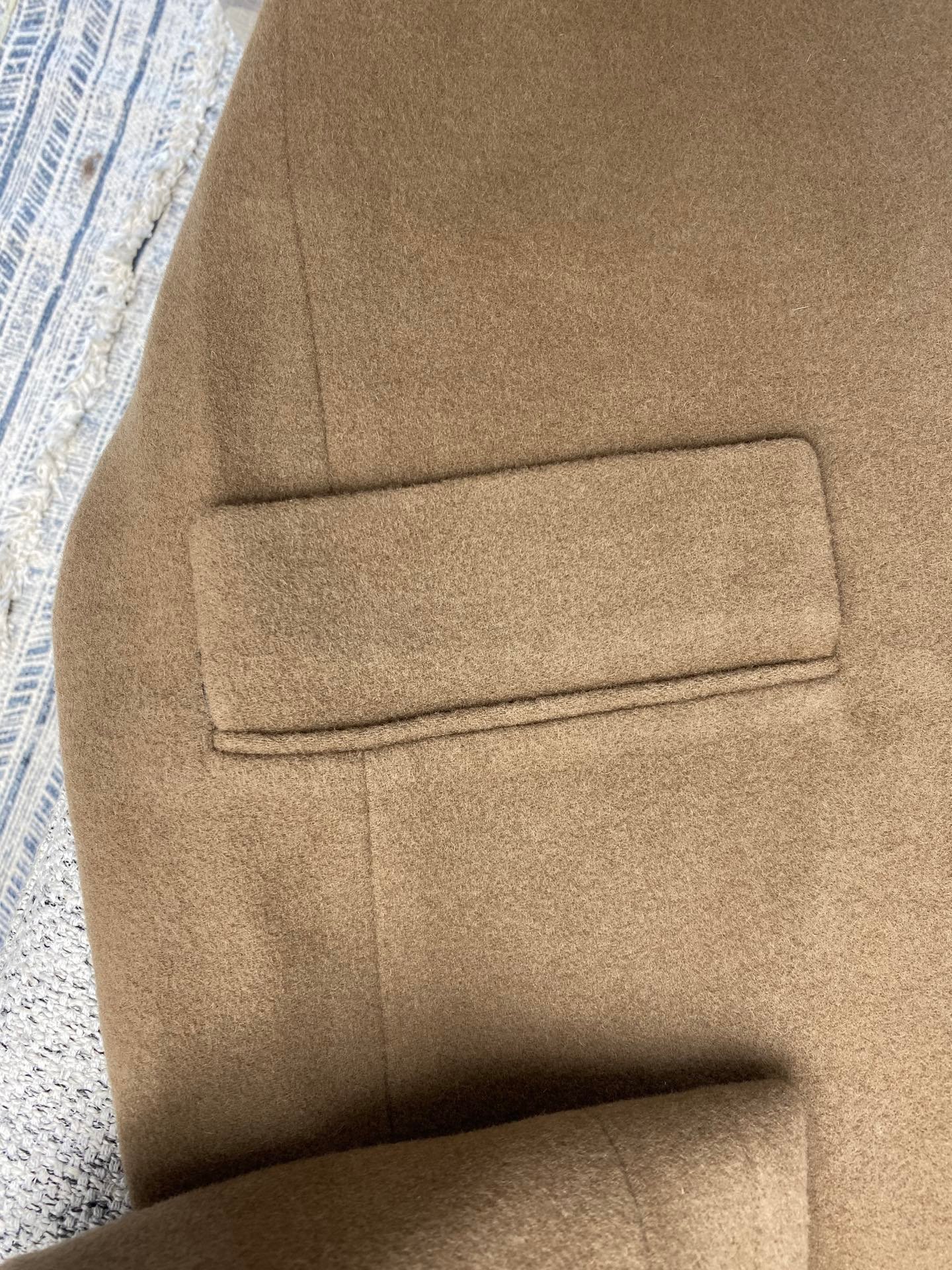 YSL Long Wind Coat Jacket 92503 - Image 6