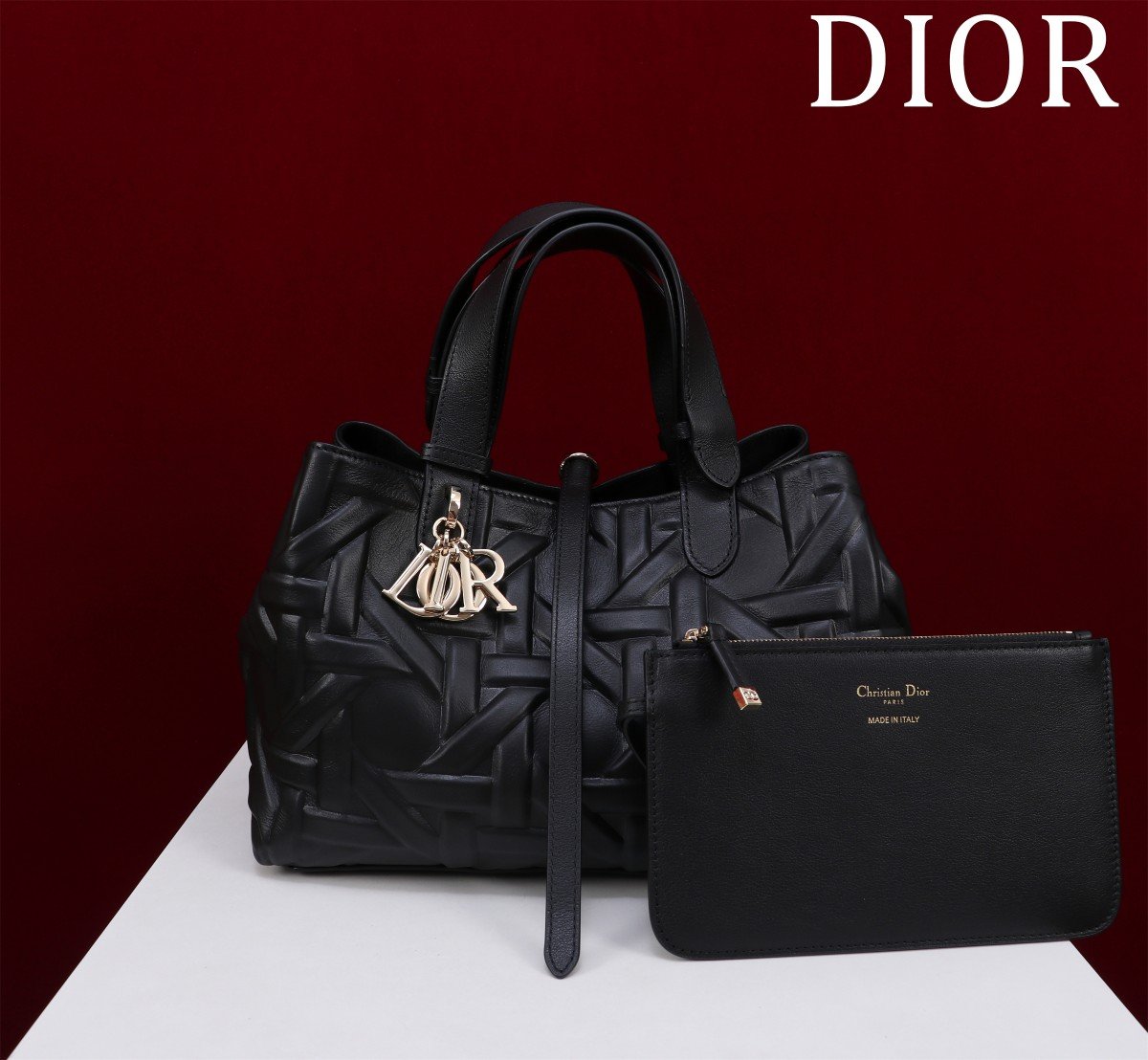 Dior Medium Dior Toujours Bag Black L92803 - Image 3