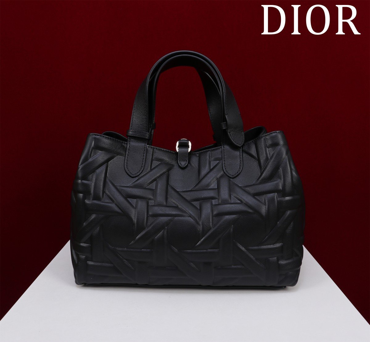 Dior Medium Dior Toujours Bag Black L92803 - Image 6