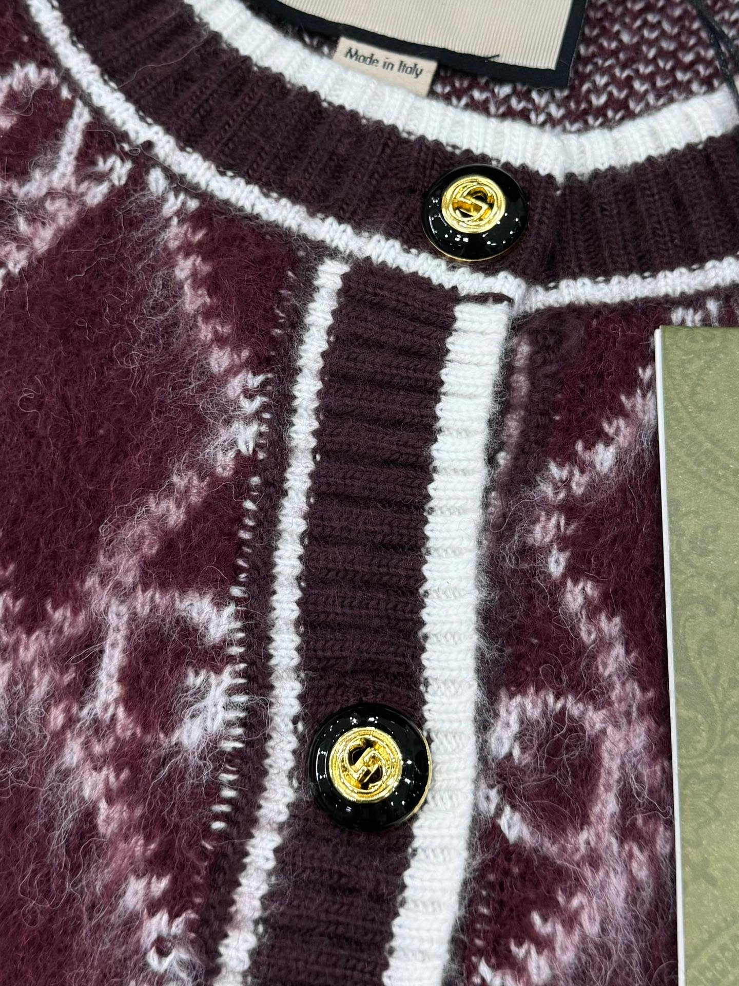 Gucci knitted round-neck sweater with long sleeves D92902 - Image 5