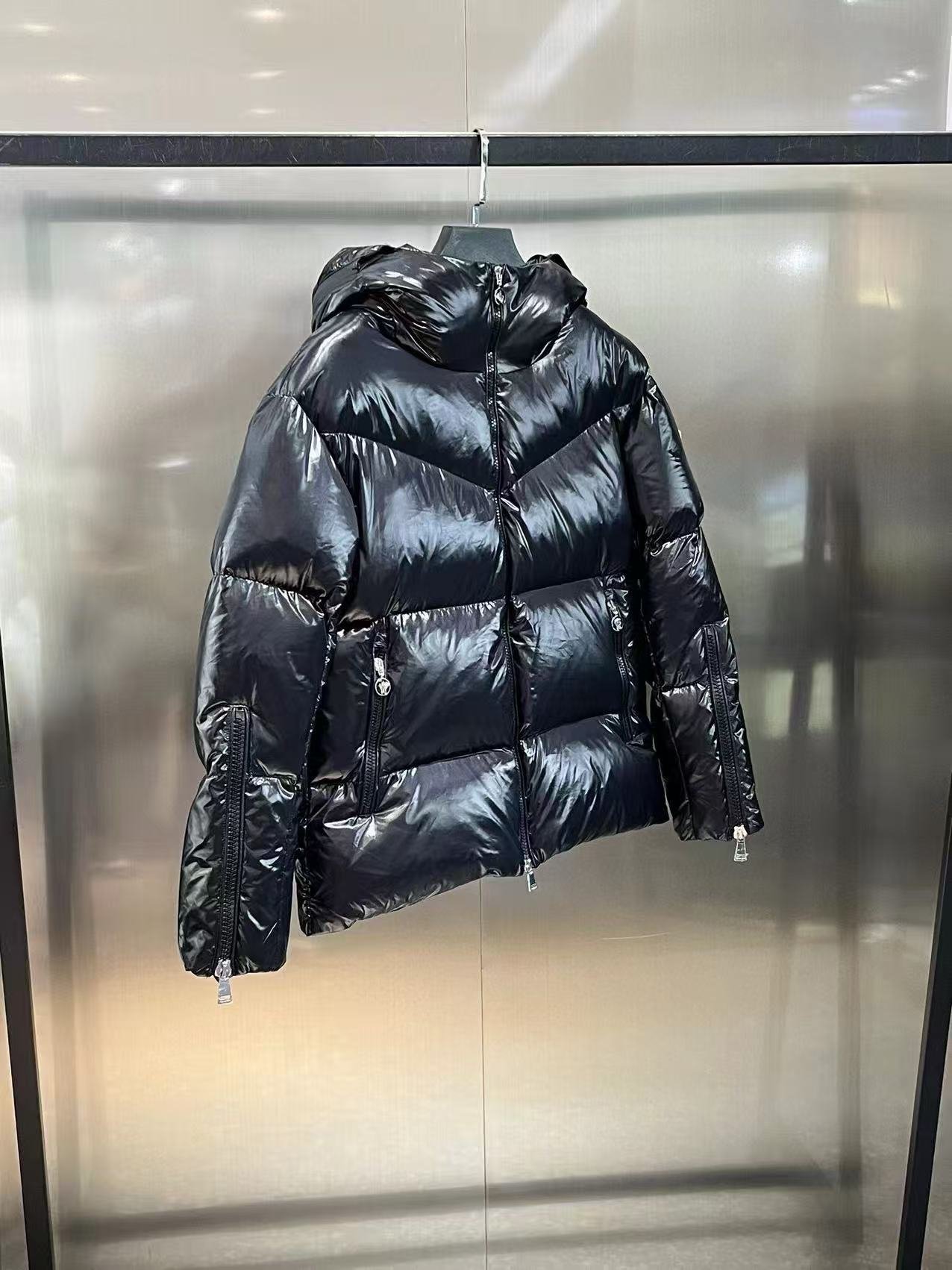 Moncler Huppe Padded Hooded Jacket D92705 - Image 3