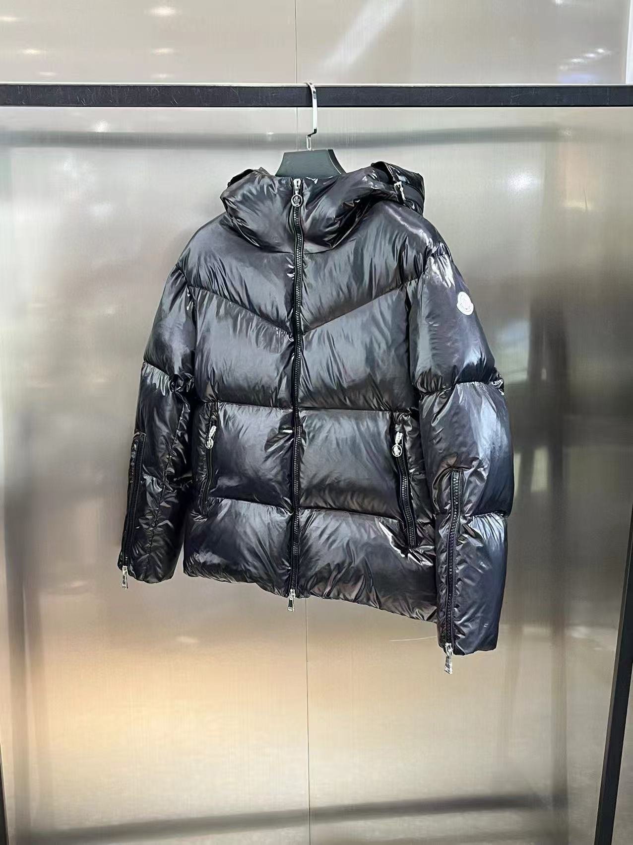 Moncler Huppe Padded Hooded Jacket D92705 - Image 4