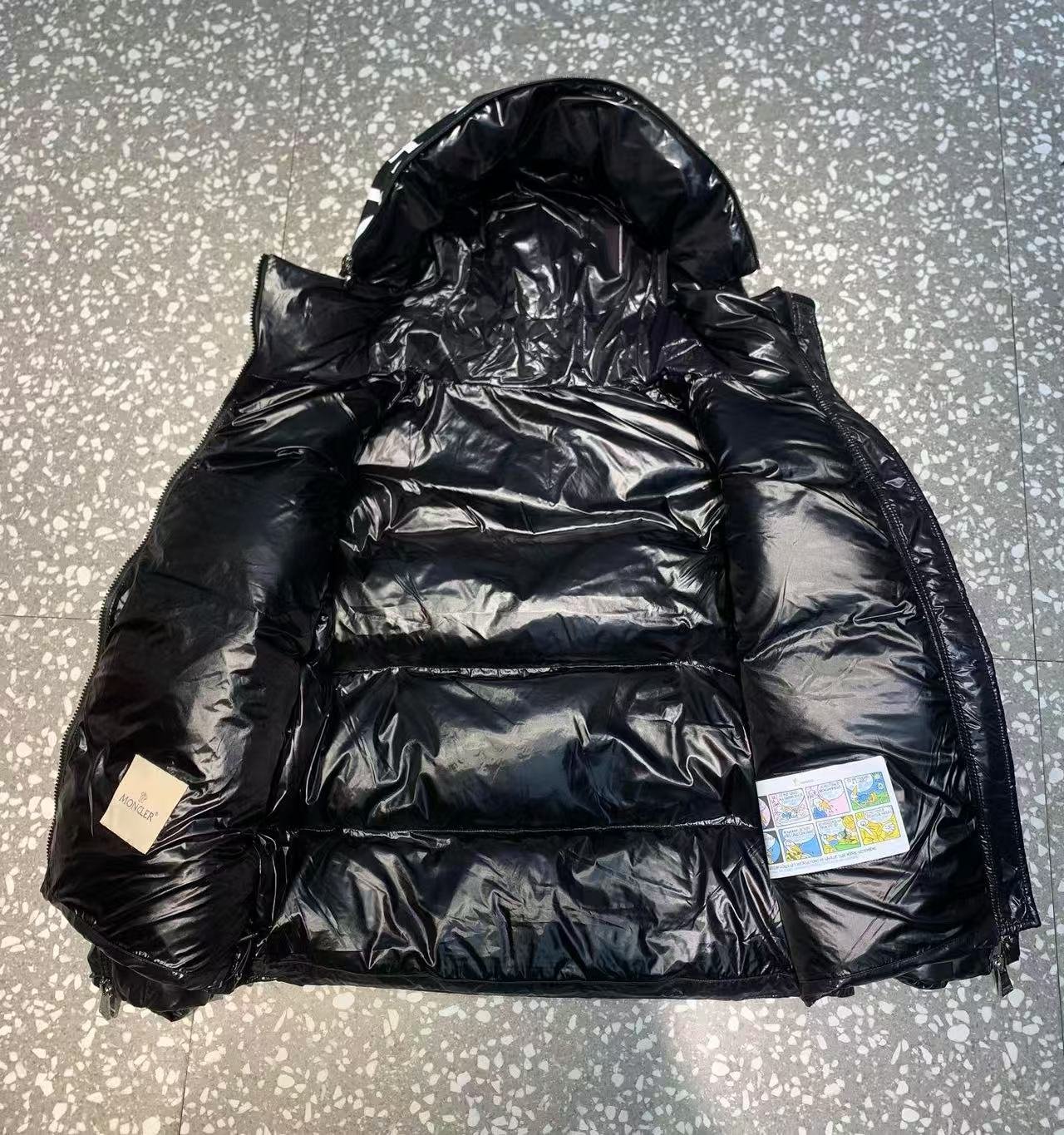 Moncler Huppe Padded Hooded Jacket D92705 - Image 7