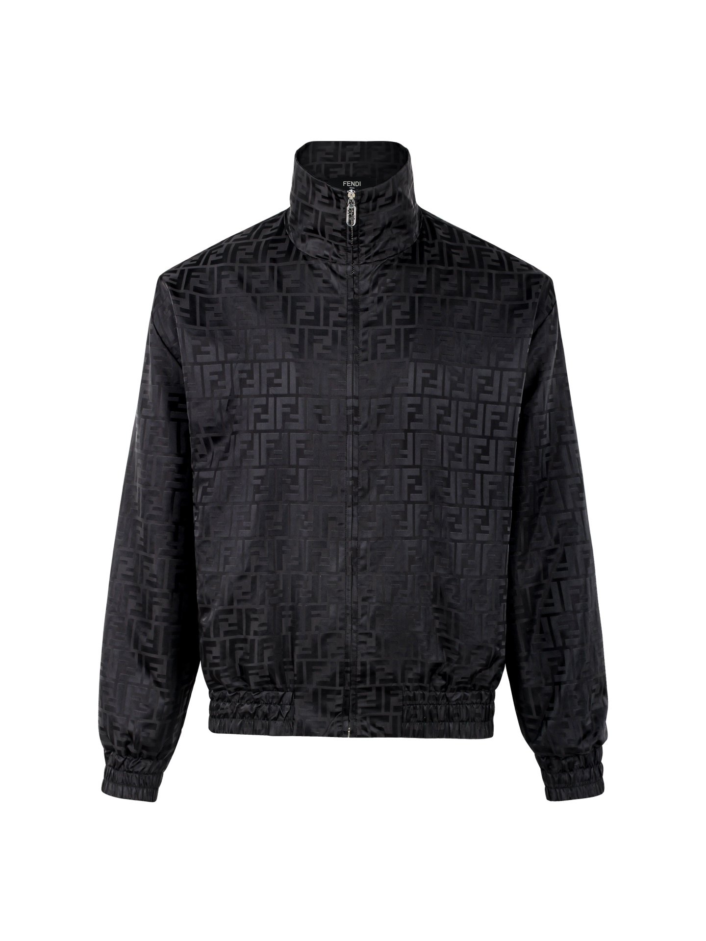 FENDI Standing Collar Nylon Pilot Jacket Coat 101602