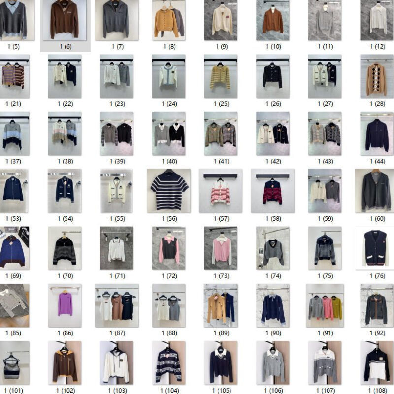 112 sytles - MIUMIU women's knitwear miumiu202510