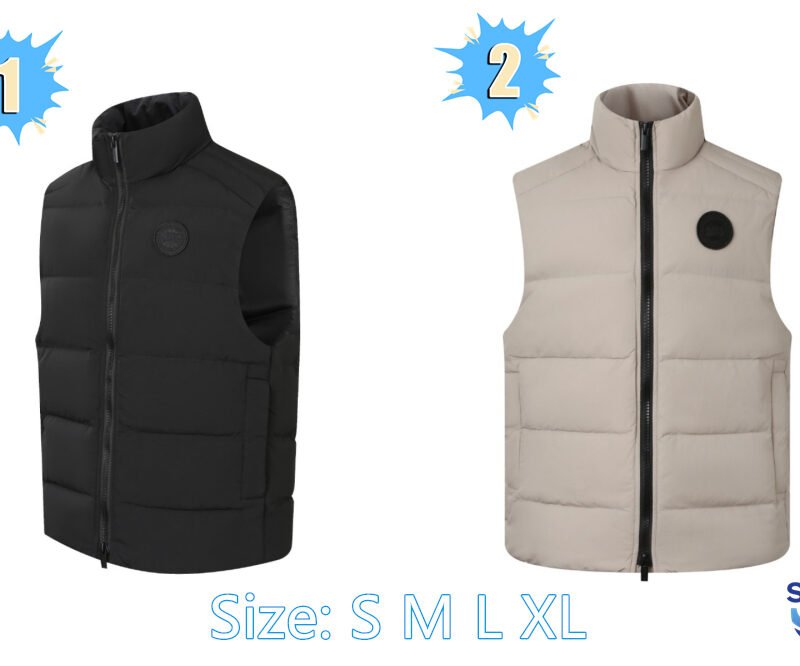 Canadian Goose Decorated Badge Down Jacket 101803