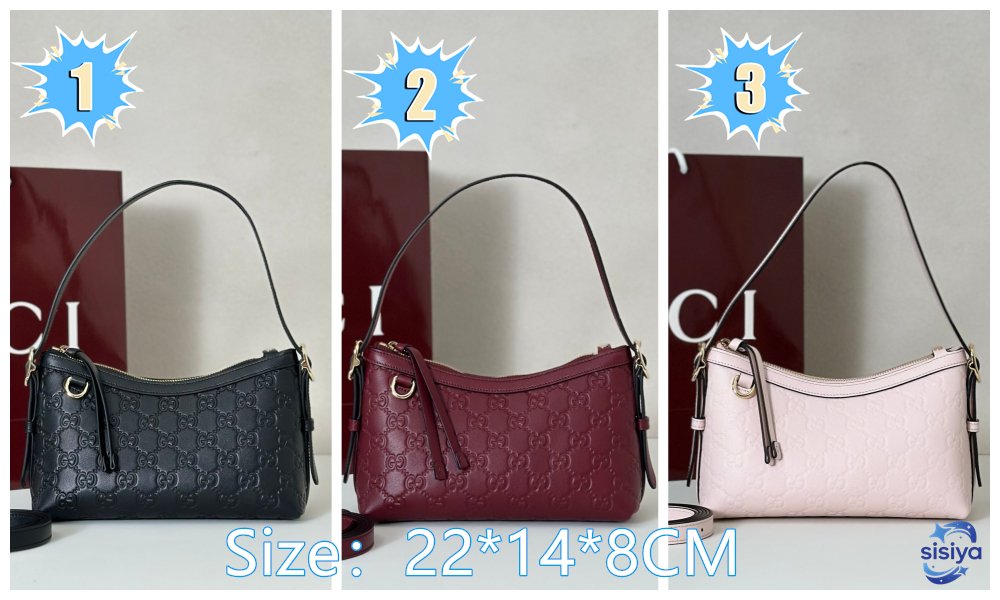 GUCCI embossed bucket bag L102404