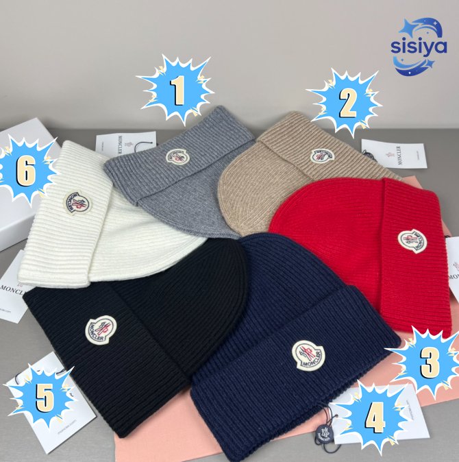 MONCLER Rabbit Fur Knitted Hat L100504