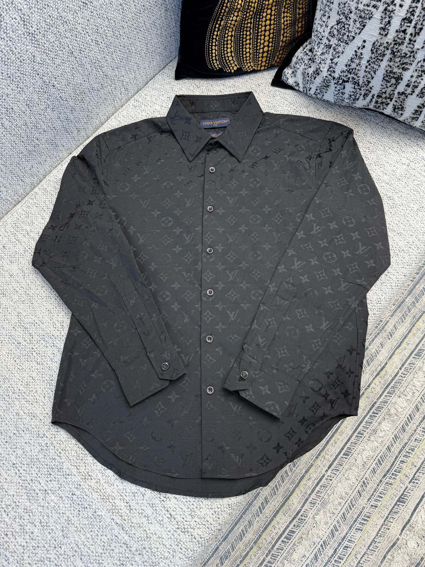 Louis Vuitton Mini Monogram Silk Evening Shirt - Men - Ready-to-Wear 100605