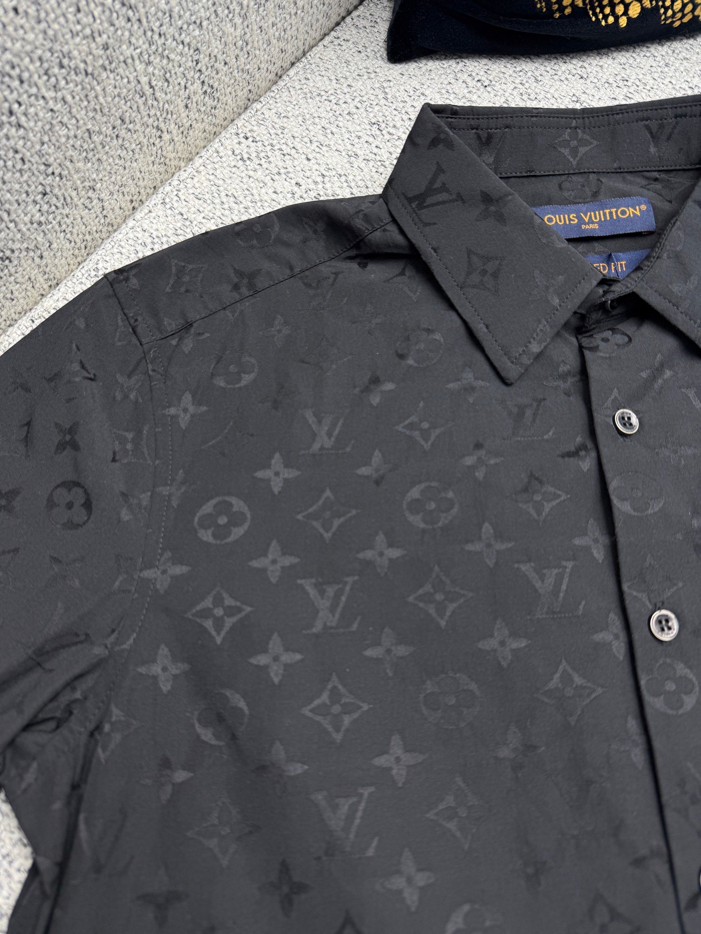 Louis Vuitton Mini Monogram Silk Evening Shirt - Men - Ready-to-Wear 100605 - Image 3