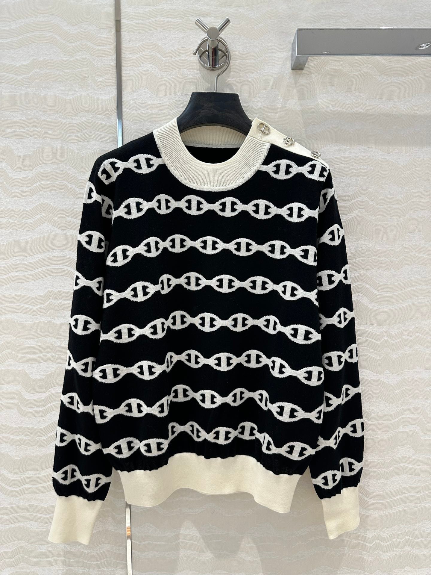 HERMES Chaine dAncre knitwear sweater D101002 - Image 2